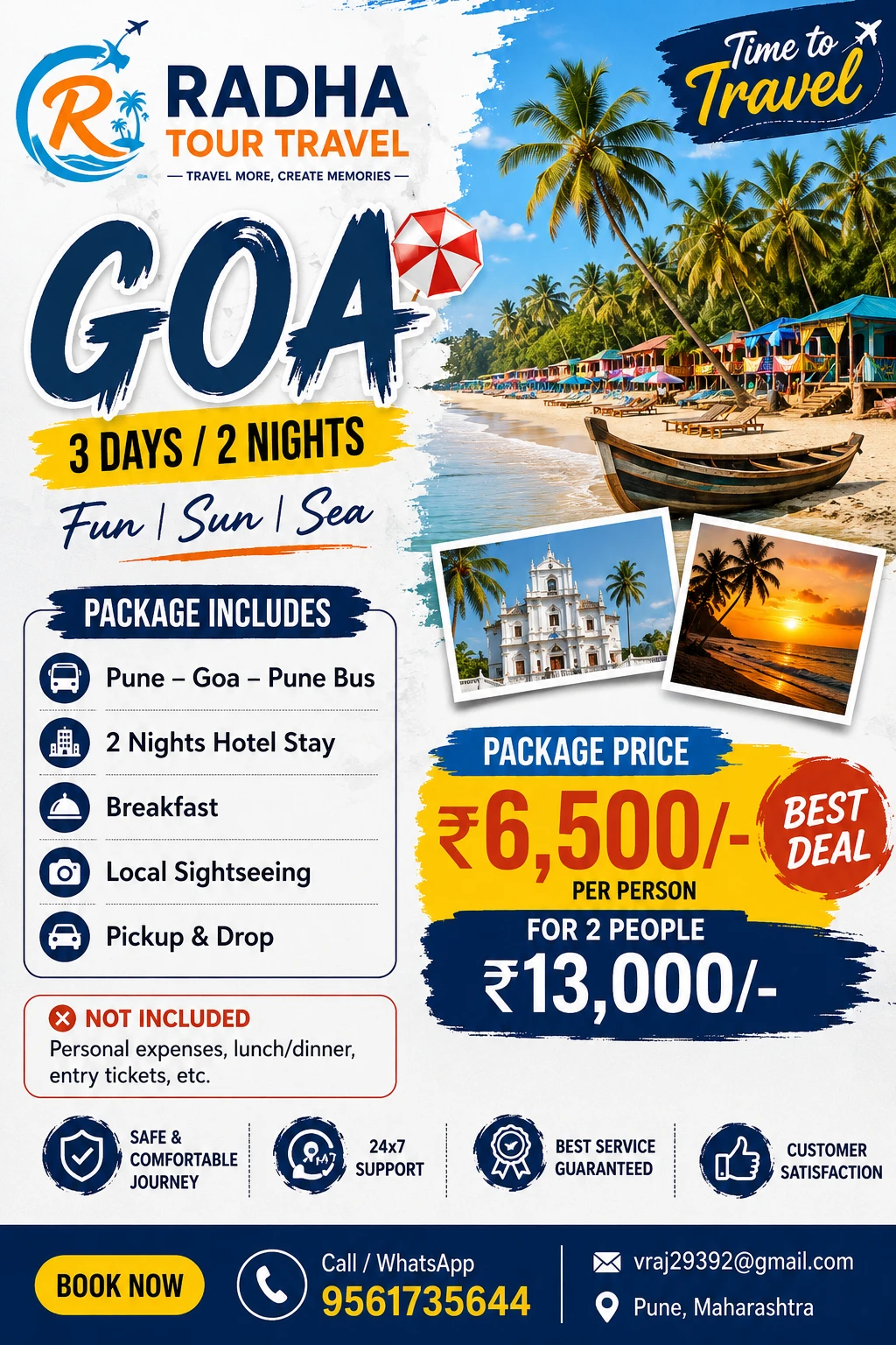 Pune to goa 